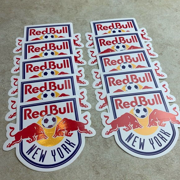 10 Piece New York Red Bulls RBNY MLS Soccer Football Red White Silicone Bracelet - Picture 1 of 4